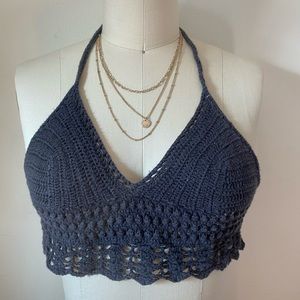Wet Seal Crotchet Bralette